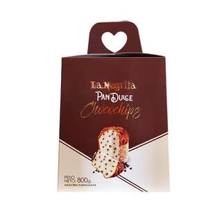 PAN DULCE CHOCOCHIPS 800 GR  CAJA 