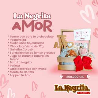 CANASTA LA NEGRITA AMOR